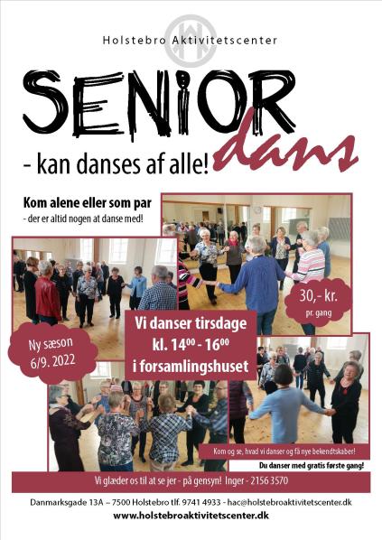 Seniordans,dans, musik,hygge, danse med andre, motion